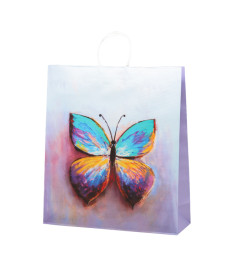 Pungă cadou (XL), 33x45,7x10,2 cm, set 12 bucăți (mix)