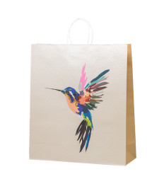 Pungă cadou (XL), 33x45,7x10,2 cm, set 12 bucăți (mix)