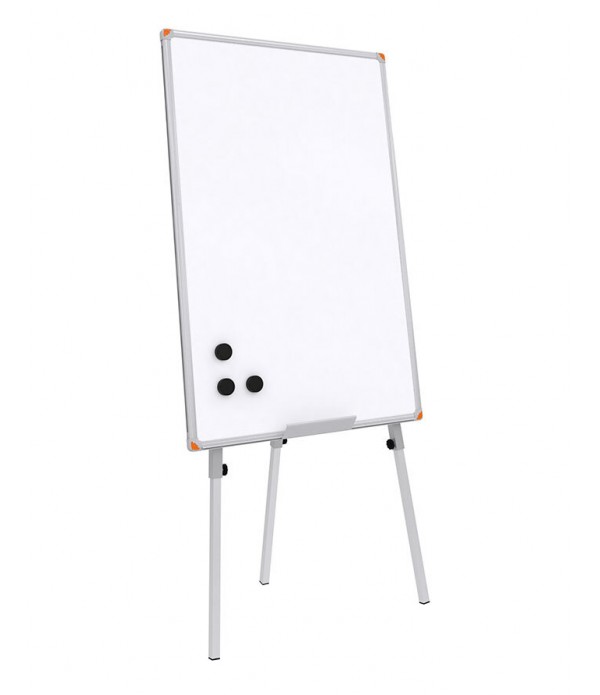 Tablă whiteboard-magnetică 65х100cm, 3 picioare telescopice PANDA 