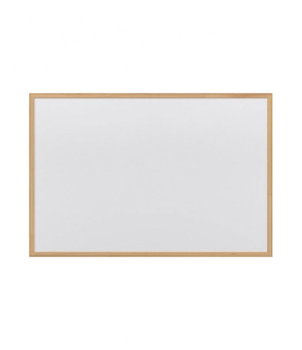 Tabla Whiteboard rama lemn 60x90 cm, non-magnetica PANDA