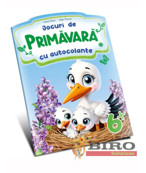 Jocuri de Primăvară. Cu Autocolante 6+