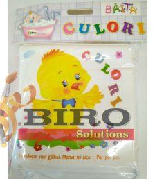 Carte pentru baie - Culori