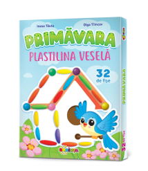 Plastilina Veselă „Primăvara” (32 fișe)