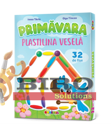 Plastilina Veselă „Primăvara” (32 fișe)