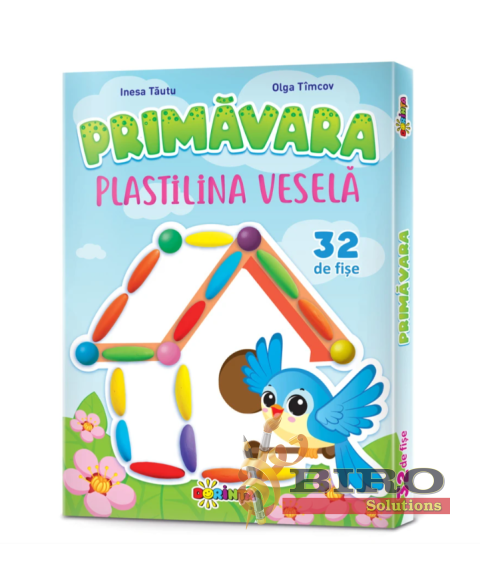 Plastilina Veselă „Primăvara” (32 fișe)