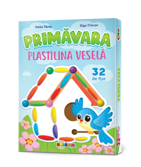 Plastilina Veselă „Primăvara” (32 fișe)