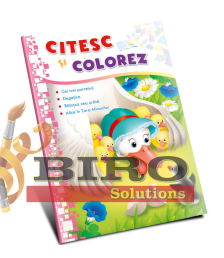 Citesc și colorez (pe silabe). Rățușca cea urâtă