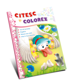 Citesc și colorez (pe silabe). Rățușca cea urâtă