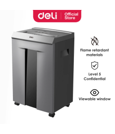 Distrugător DELI P5, 16 foi, 30L Micro Cut