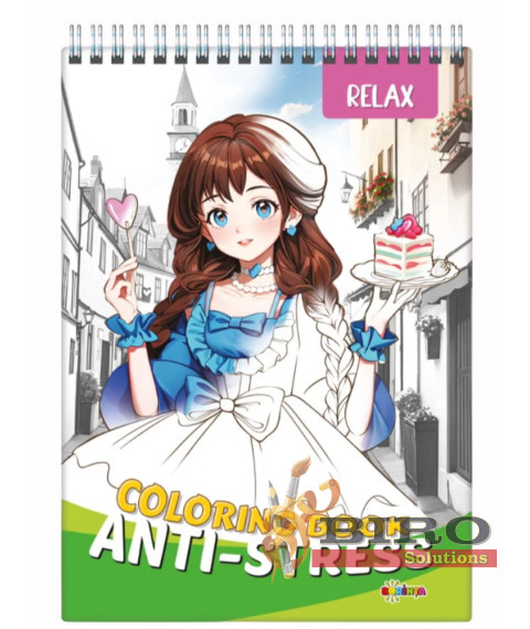 Anti-stress. Coloring book. Relax