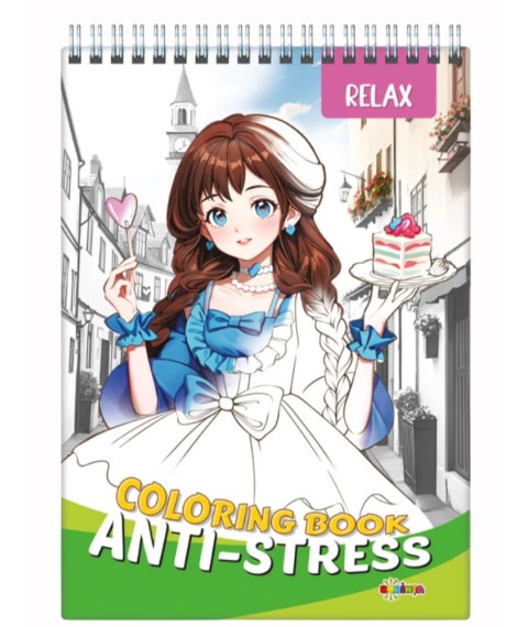 Anti-stress. Coloring book. Relax