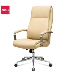 Fotoliu DELI 91017, eco piele, bej