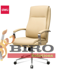 Fotoliu DELI 91017, eco piele, bej
