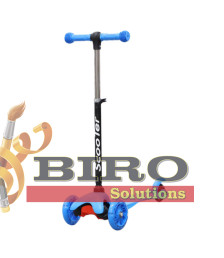 Trotinetă pentru copii „Scooter” cu 3 roți, albastră, cod 61620