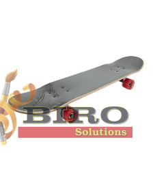 Skateboard cu lumini, roz, cod 211024