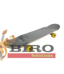 Skateboard cu lumini, albastru, cod 211026