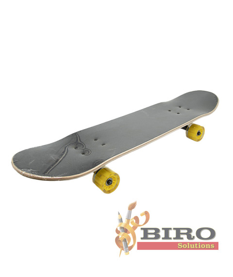 Skateboard cu lumini, albastru, cod 211026