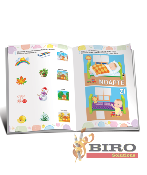 Marea Carte. IQ Start 5+ (70 Autocolante)