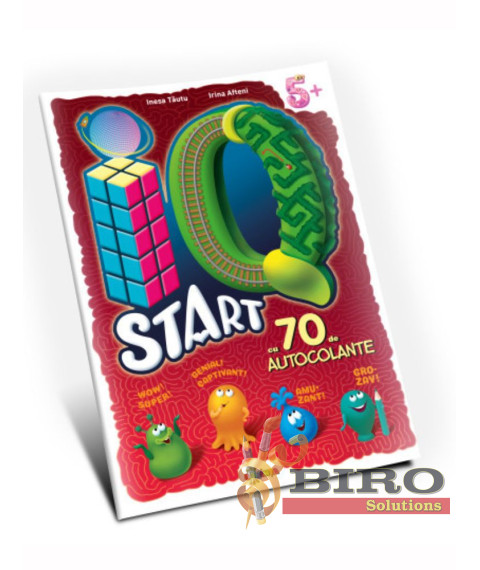 Marea Carte. IQ Start 5+ (70 Autocolante)