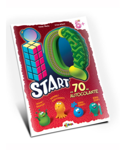 Marea Carte. IQ Start 5+ (70 Autocolante)