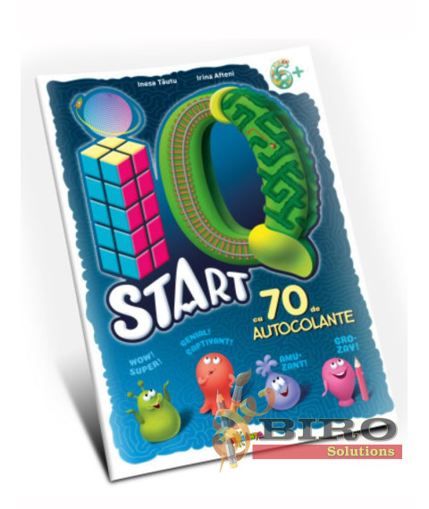 Marea Carte. IQ Start 6+ (70 Autocolante)