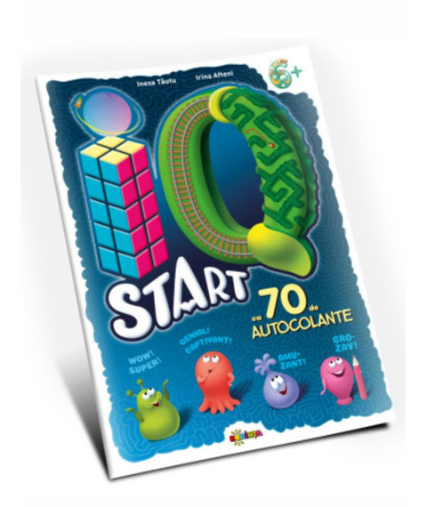 Marea Carte. IQ Start 6+ (70 Autocolante)