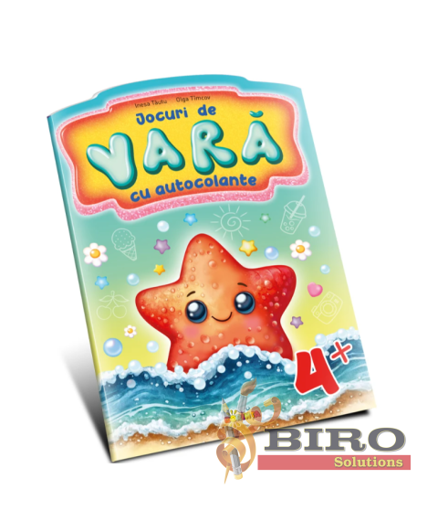 Jocuri de Vară. Cu Autocolante: 4+