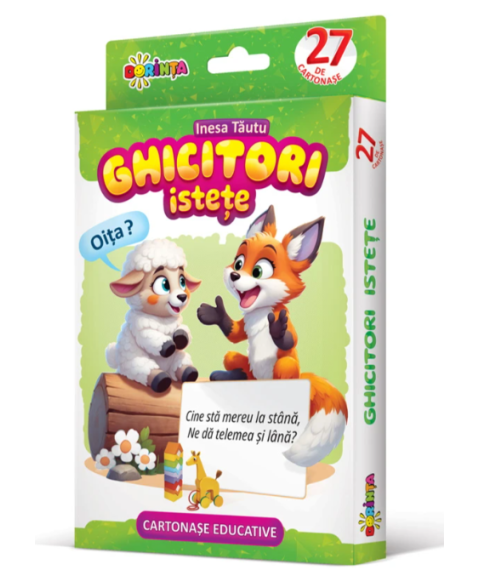 27 de Cartonașe Educative. Ghicitori Istețe