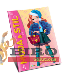 Marea carte de colorat. Moda & stil