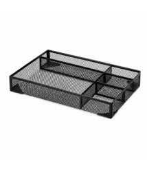 Organizator de birou din plasă A5, metalic