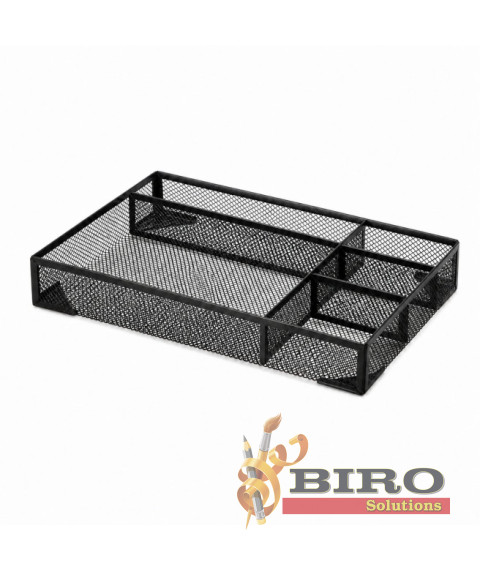 Organizator de birou din plasă A5, metalic