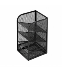 Organizator de birou din plasă cu 1 sertar extensibil, metalic