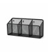 Suport magnetic din plasă, 3 compartimente, metalic