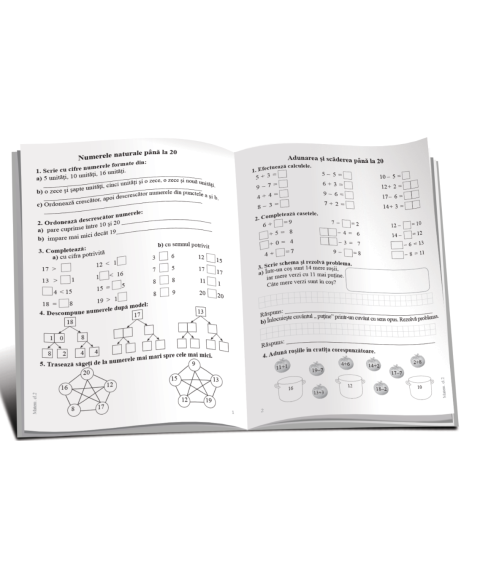 TEMA la Matematică – Clasa I