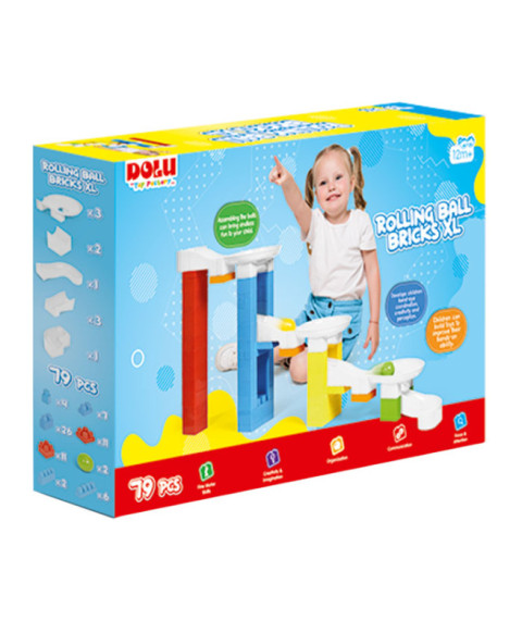 DL Pistă cu tobogan „Rolling Ball XL”, cod 61490