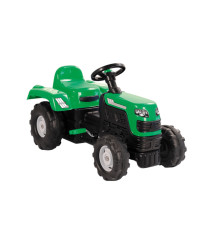 Tractor cu pedale DOLU, verde, cod 2461D