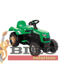 Tractor cu pedale DOLU, verde, cod 2461D