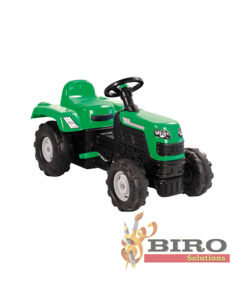 Tractor cu pedale DOLU, verde, cod 2461D