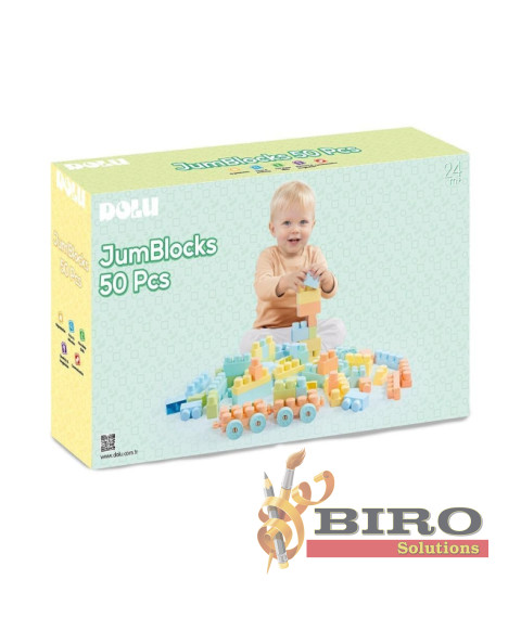 Set de megablocuri DOLU, 50 de piese, cod 2267D