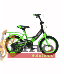 Bicicletă pentru copii Oscar 12 inch, verde