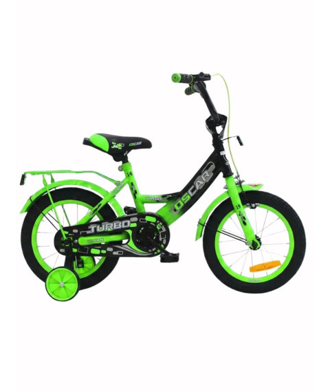 Bicicletă pentru copii Oscar 12 inch, verde