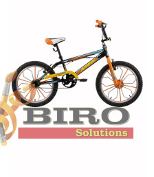 Bicicletă pentru copii Arise BMX 20 inch, galben