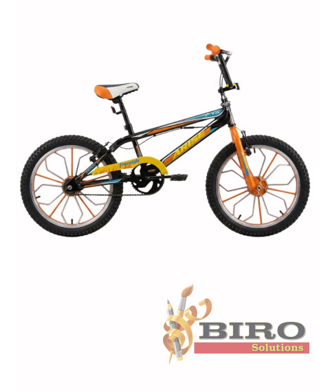 Bicicletă pentru copii Arise BMX 20 inch, galben