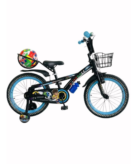 Bicicletă pentru copii Football 20 inch, albastru