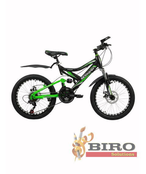 Bicicletă pentru copii Morgan SUS 20 inch, verde