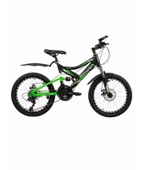 Bicicletă pentru copii Morgan SUS 20 inch, verde