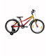 Bicicletă pentru copii Bibitu 20 inch, roșu/galben