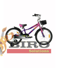 Bicicletă pentru copii Bibitu 20 inch, roz