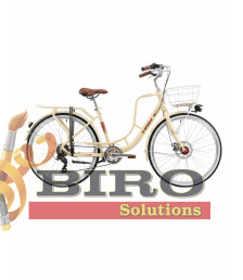 Bicicletă TIAW 26 inch, crem