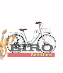Bicicletă TIAW 26 inch, verde mentă